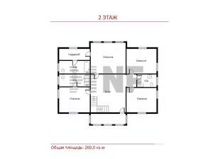 Коттедж 260м², 2-этажный, на длительный срок,