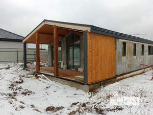 Дом 70м², 1-этажный, на длительный срок,