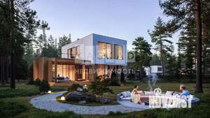 Коттедж 280м², 2-этажный, участок 13 сот.