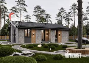 Дом 120м², 1-этажный, участок 7 сот.