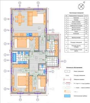Дом 127м², 1-этажный, участок 5 сот.