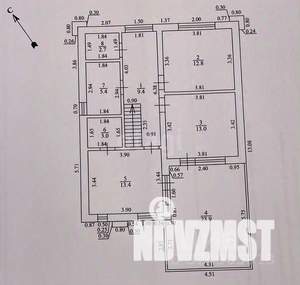 Дом 177м², 2-этажный, участок 6 сот.