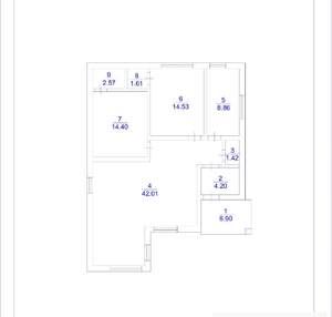 Дом 103м², 1-этажный, участок 7 сот.