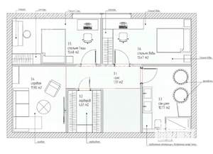 Таунхаус 192м², 3-этажный, участок 7 сот.