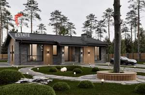 Дом 160м², 1-этажный, участок 7 сот.