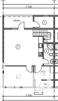 Таунхаус 80м², 2-этажный, участок 2 сот.