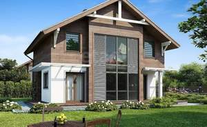 Дом 98м², 2-этажный, участок 6 сот.