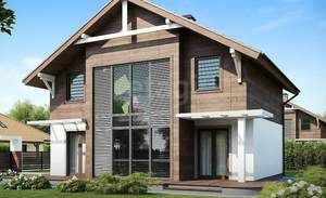 Дом 98м², 2-этажный, участок 6 сот.