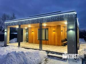 Коттедж 177м&sup2;, 1-этажный, на длительный срок, 