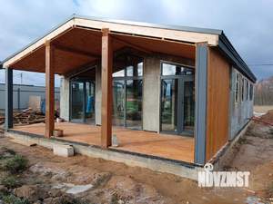 Дом 70м&sup2;, 1-этажный, на длительный срок, 