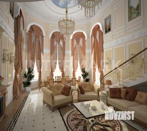 Коттедж 1700м², 2-этажный, участок 52 сот.  