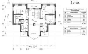 Дом 450м², 2-этажный, участок 10 сот.  