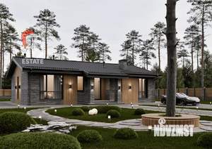 Дом 160м&sup2;, 1-этажный, участок 7 сот.  