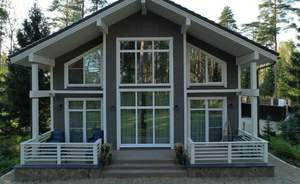 Дом 200м&sup2;, 2-этажный, участок 10 сот.  