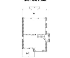 Дом 184м², 2-этажный, участок 7 сот.  