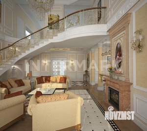Коттедж 1700м², 2-этажный, участок 52 сот.  