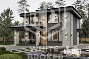Дом 1600м², 2-этажный, участок 8 сот.  