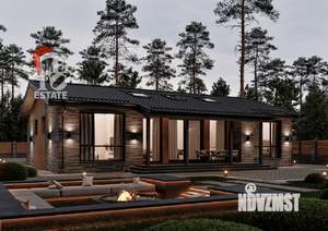 Дом 160м&sup2;, 1-этажный, участок 7 сот.  