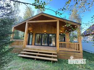 Дом 100м&sup2;, 1-этажный, участок 6 сот.  