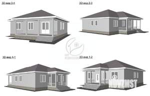 Дом 181м&sup2;, 1-этажный, участок 11 сот.  