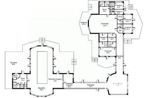 Дом 1540м², 2-этажный, участок 410 сот.  