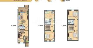 Дом 138м², 2-этажный, участок 4 сот.  