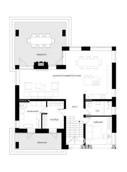 Дом 283м², 2-этажный, участок 12 сот.  