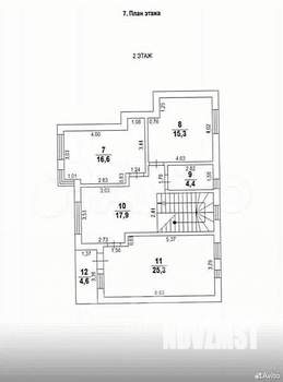 Дом 185м², 2-этажный, участок 5 сот.  