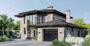 Дом 451м², 3-этажный, участок 6 сот.  