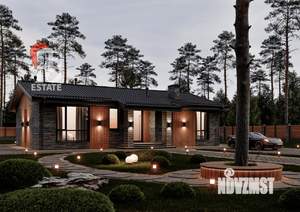 Дом 160м&sup2;, 1-этажный, участок 7 сот.  