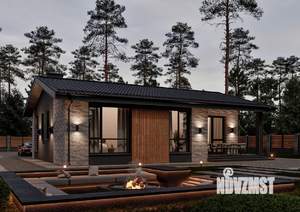 Дом 120м&sup2;, 2-этажный, участок 7 сот.  