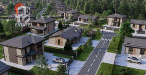 Дом 160м&sup2;, 2-этажный, участок 8 сот.  