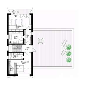 Коттедж 500м², 2-этажный, участок 15 сот.  