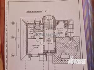 Дом 380м², 3-этажный, участок 9 сот.  