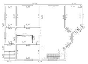 Коттедж 166м&sup2;, 2-этажный, участок 8 сот.  