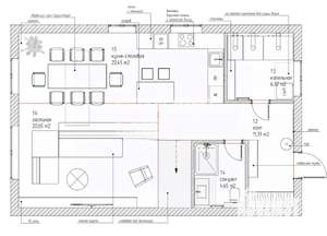 Таунхаус 192м&sup2;, 3-этажный, участок 7 сот.  