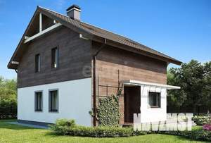 Дом 98м², 2-этажный, участок 6 сот.  