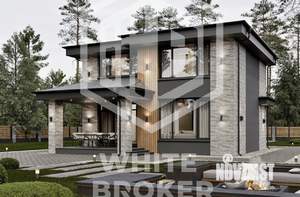 Дом 1600м², 2-этажный, участок 8 сот.  
