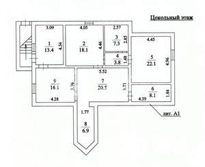 Дом 335м², 2-этажный, участок 12 сот.  