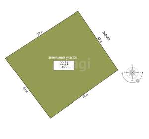 Дом 580м², 2-этажный, участок 22 сот.  