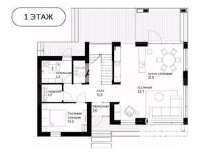 Коттедж 240м², 2-этажный, участок 13 сот.  