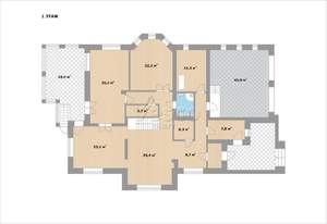 Коттедж 495м², 3-этажный, участок 22 сот.  