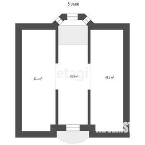 Дом 433м², 3-этажный, участок 13 сот.  