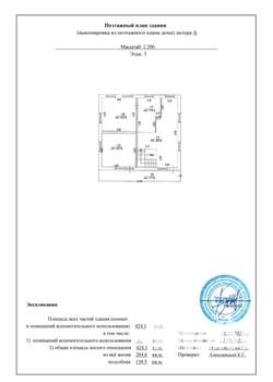 Дом 424м², 3-этажный, участок 6 сот.  