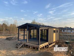 Дом 41м², 1-этажный, участок 6 сот.  