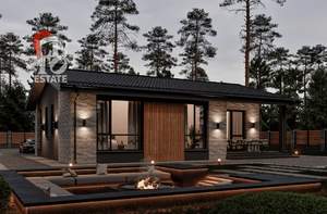 Дом 120м&sup2;, 1-этажный, участок 7 сот.  