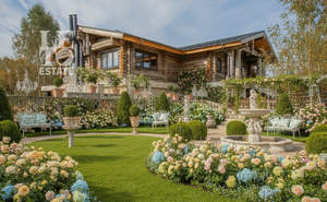 Дом 650м&sup2;, 2-этажный, участок 87 сот.  