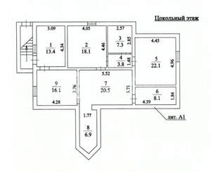 Дом 335м², 2-этажный, участок 12 сот.  
