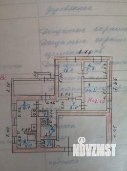 Дом 66м², 1-этажный, участок 897 сот.  