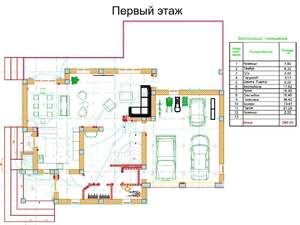 Коттедж 750м², 3-этажный, участок 15 сот.  